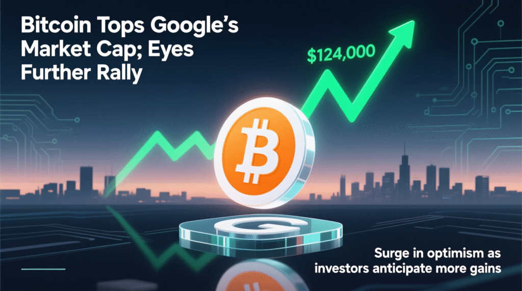 Bitcoin tops Google market cap 2025